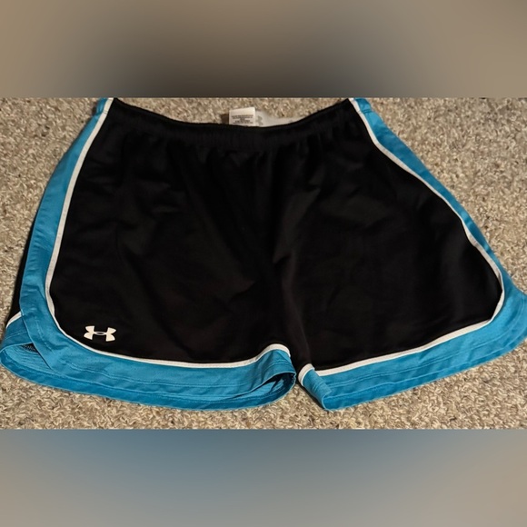 Under Armour Pants - Teal and Blue Under Armour Basketball Shorts